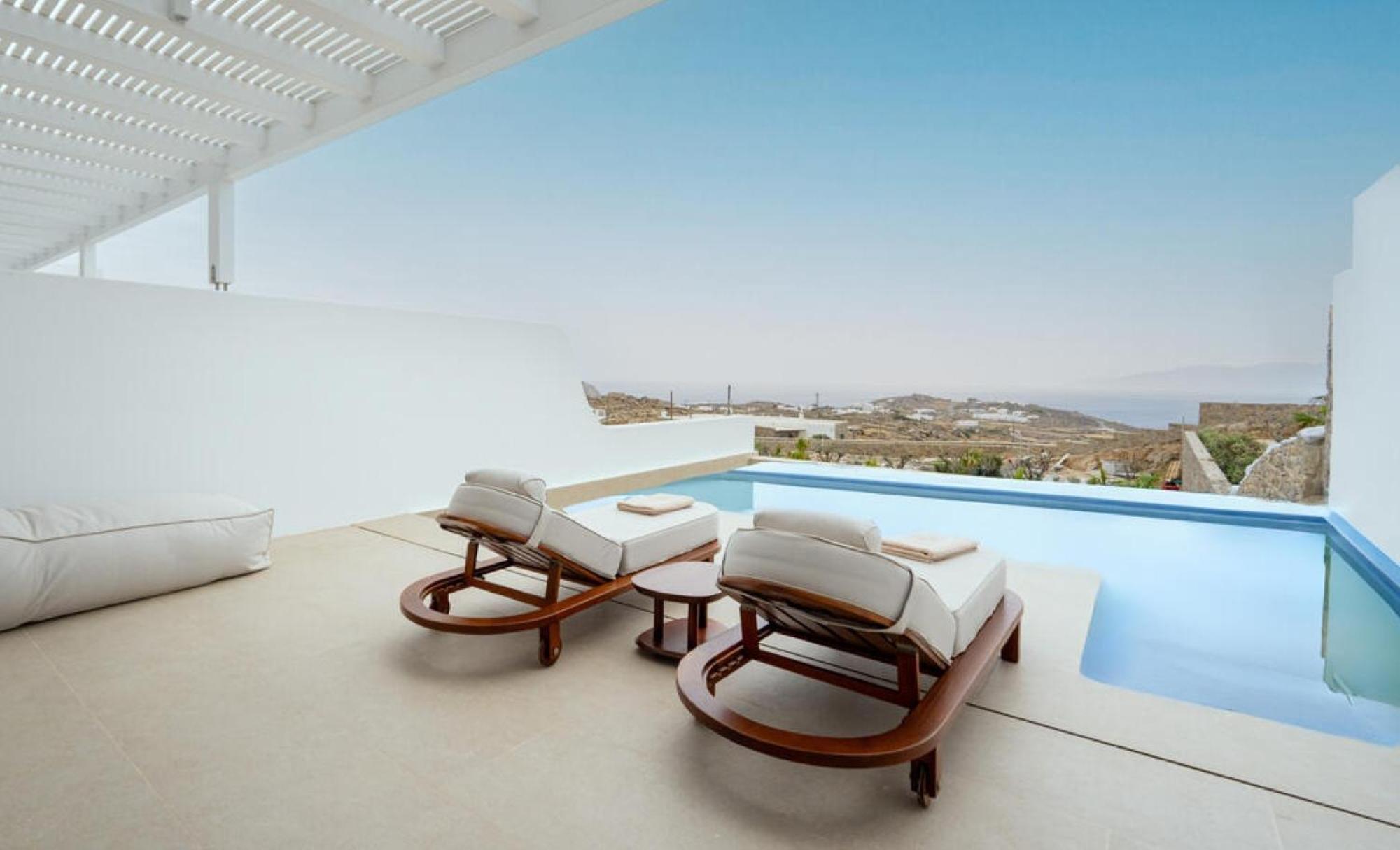 Muse Of Mykonos Luxury Suites Mykonos Town Exterior foto