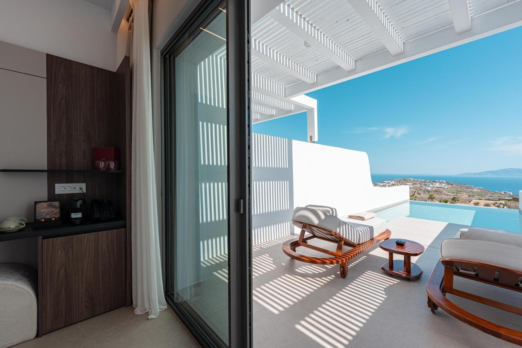 Muse Of Mykonos Luxury Suites Mykonos Town Exterior foto