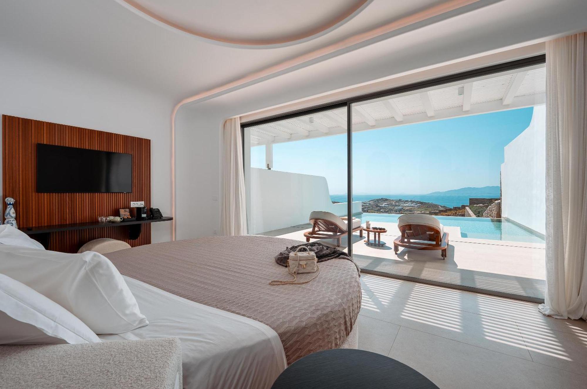 Muse Of Mykonos Luxury Suites Mykonos Town Exterior foto