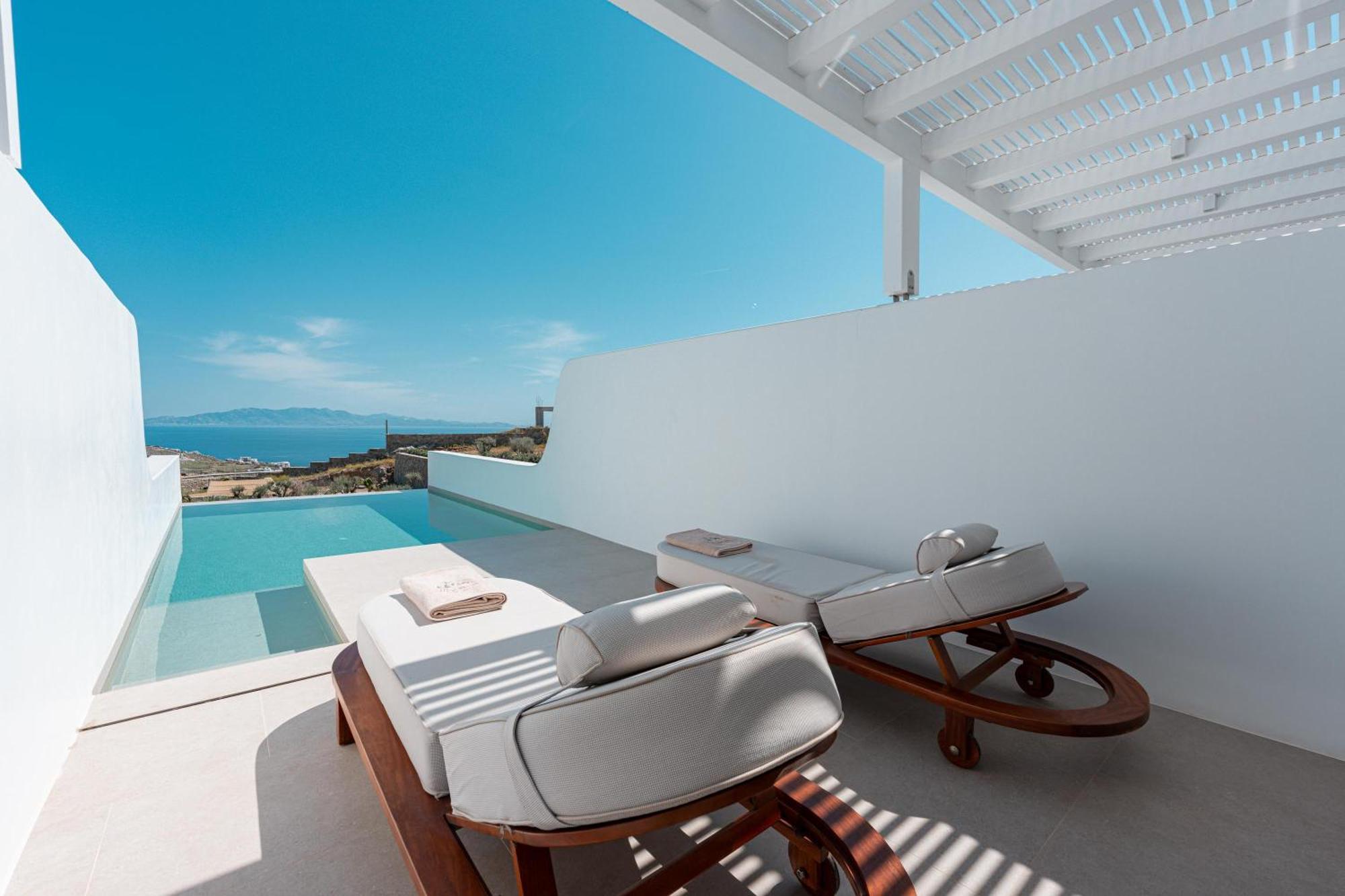 Muse Of Mykonos Luxury Suites Mykonos Town Exterior foto